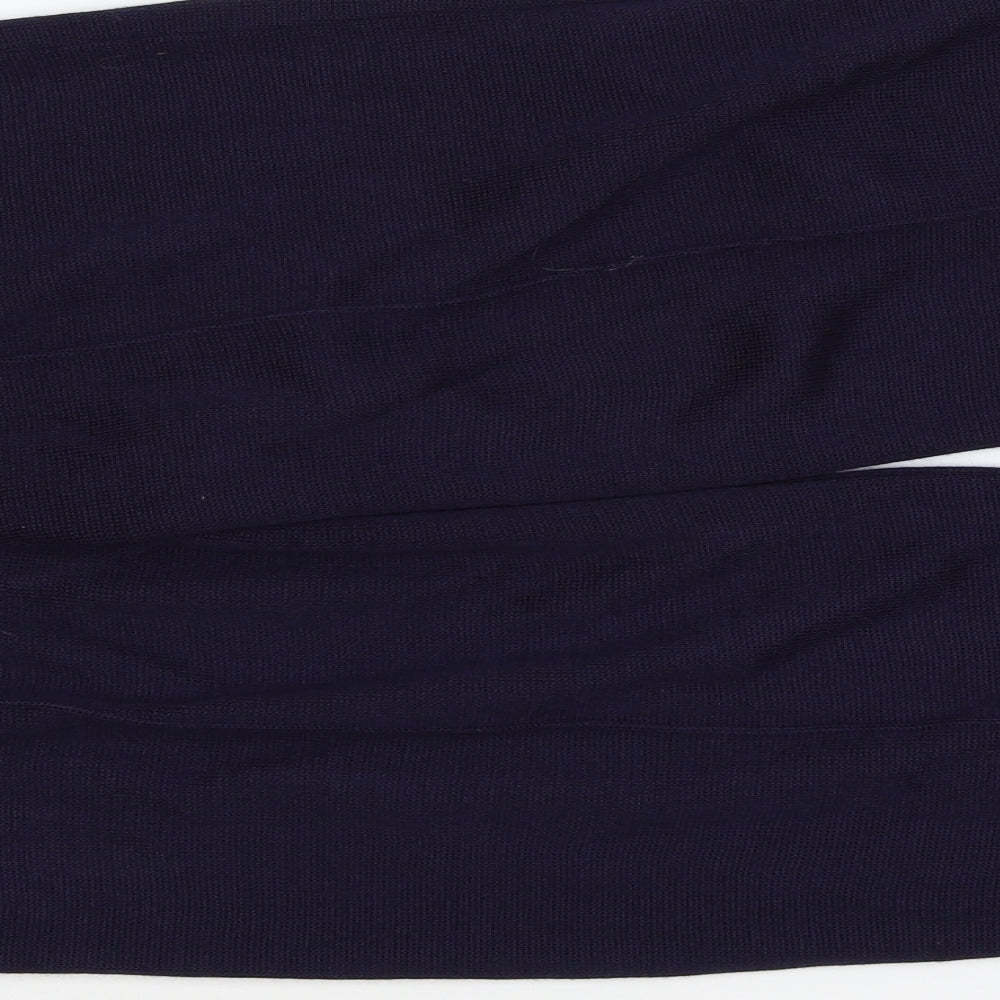 Womens UK Size M Preworn Regular Fit Blue Trousers