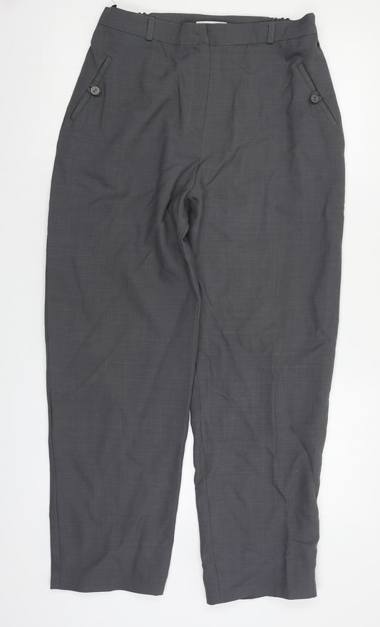 Womens UK Size 14 Bonmarché Regular Fit Grey Trousers