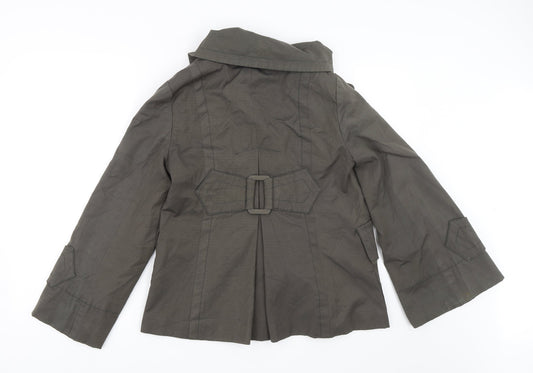 Womens UK Size S Zara Green Jacket