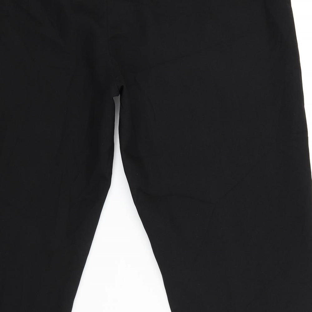 G Womens Black Trousers Size 16 L27 in