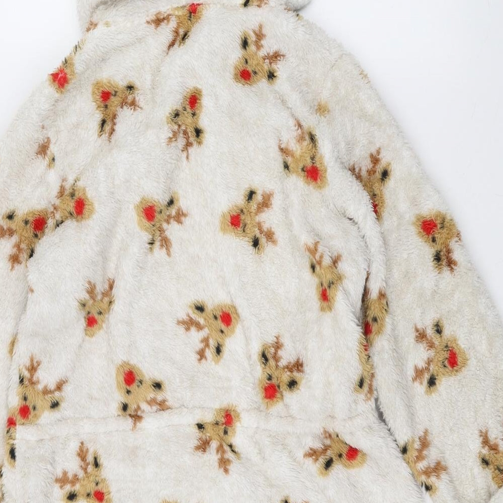 Womens UK Size 10 Marks and Spencer White Jacket