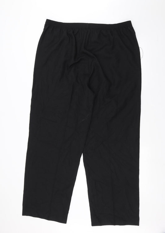 Bonmarché Mens Black Trousers Size 22 L26 in
