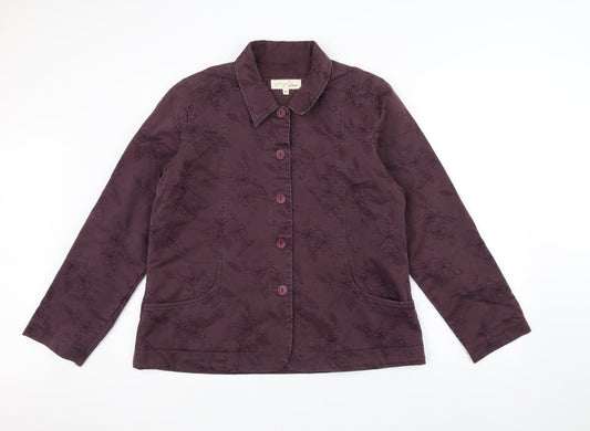 Womens UK Size 16 EWM Purple Jacket