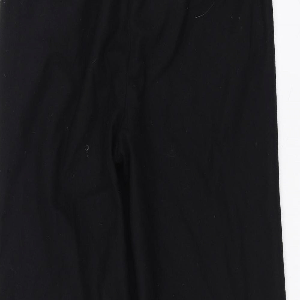 Essex Womens Black Trousers Size 12 L25 in