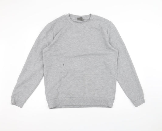 Mens UK Size M ASOS Grey Pullover Jumper