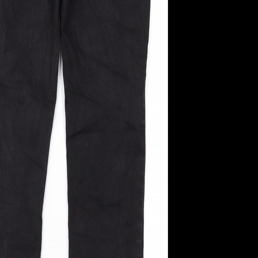 Denim Womens Green Trousers Size 10 L28 in