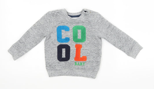 F&F Baby Green Pullover Jumper Size 12-18 Months