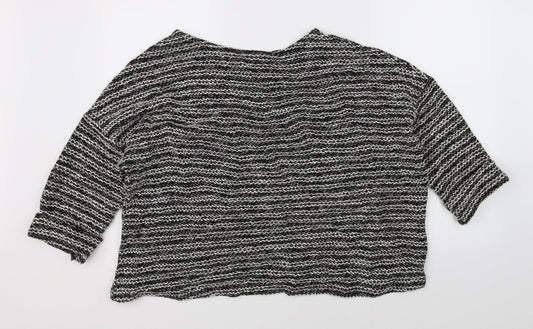 Atmoshpere Womens Multicoloured Striped Pullover Jumper Size S