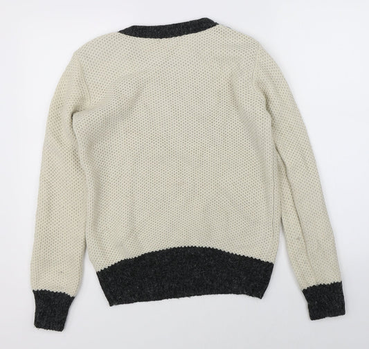 FOREVER 21 Womens Beige Pullover Jumper Size M