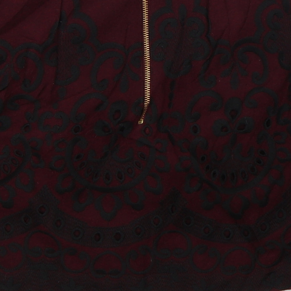 Womens UK Size 8 Topshop A-Line Skirt