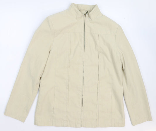 Womens UK Size 12 EWM Beige Jacket