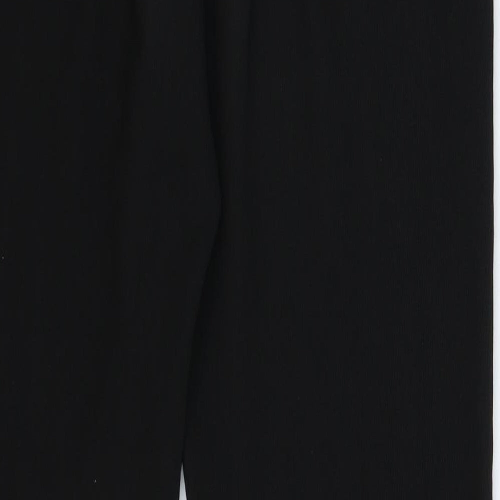 Womens UK Size 30 in Preworn Capri Black Leggings