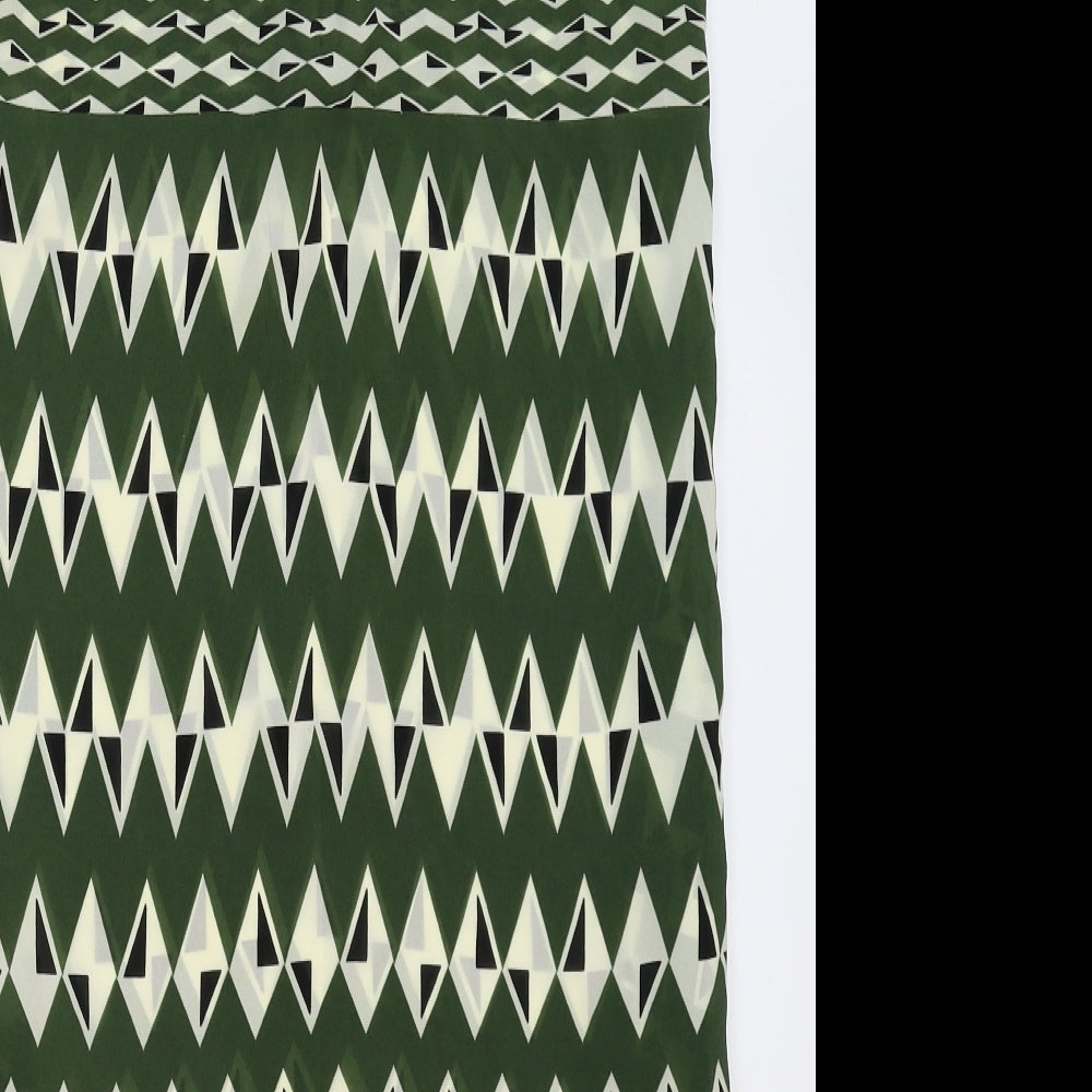 NEXT Womens Multicoloured Geometric Sheath Size 8