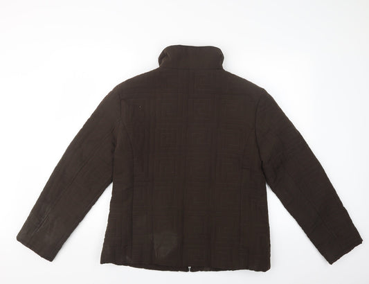 Womens UK Size 16 Canda Brown Jacket