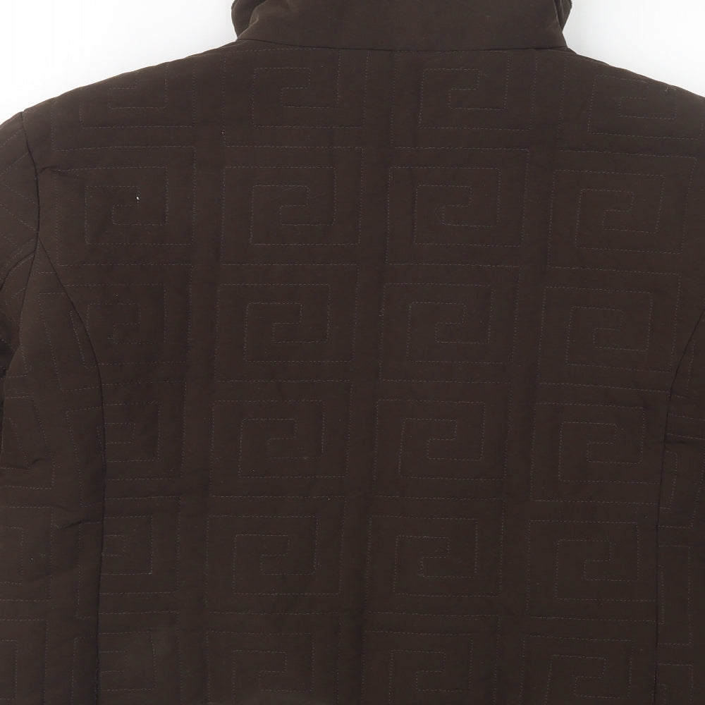 Womens UK Size 16 Canda Brown Jacket