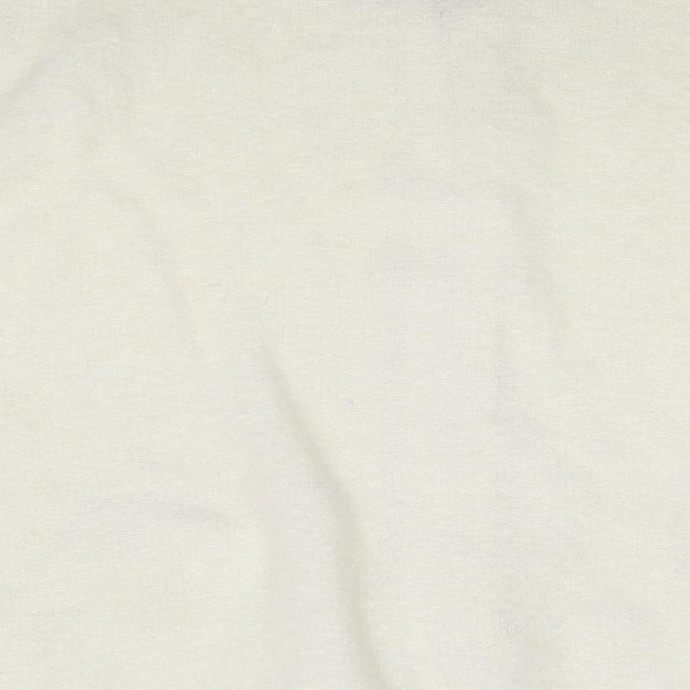 Womens UK Size 20 Classic Beige Full Zip Jumper
