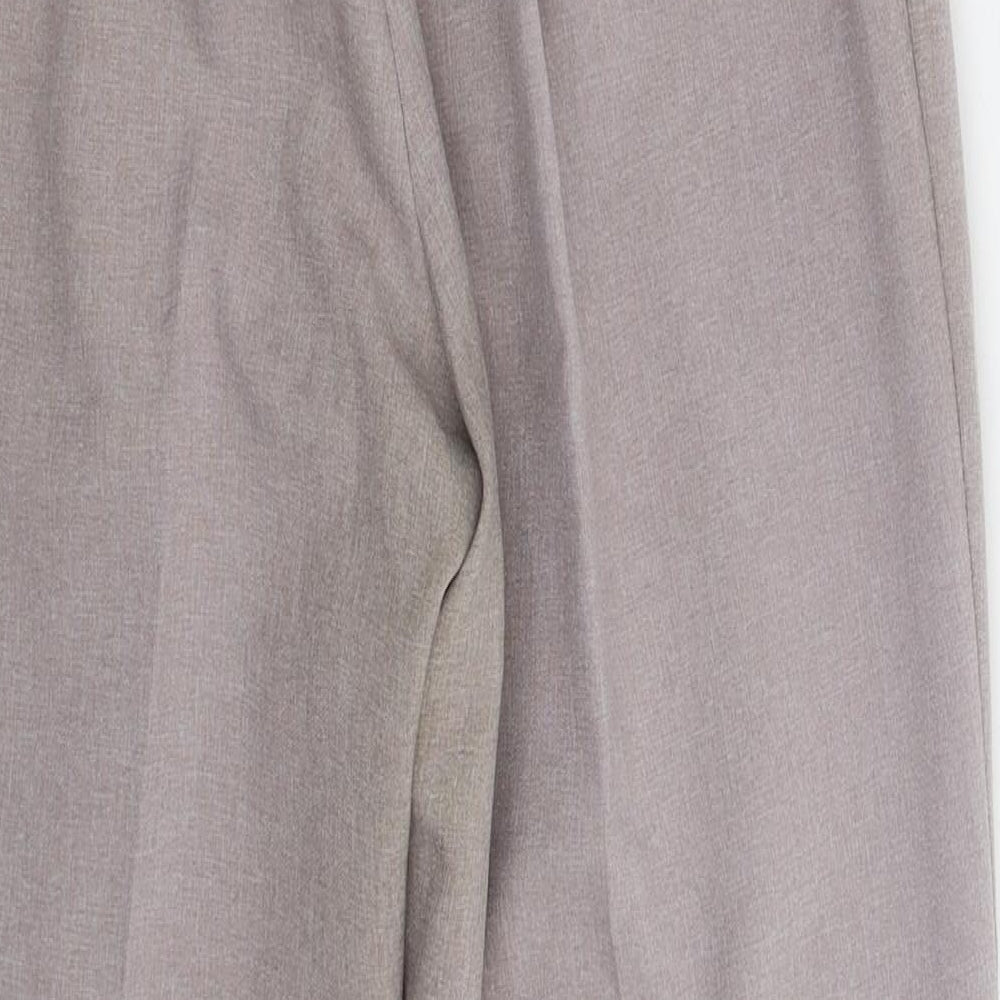 George Womens Grey Trousers Size 12 L27 in