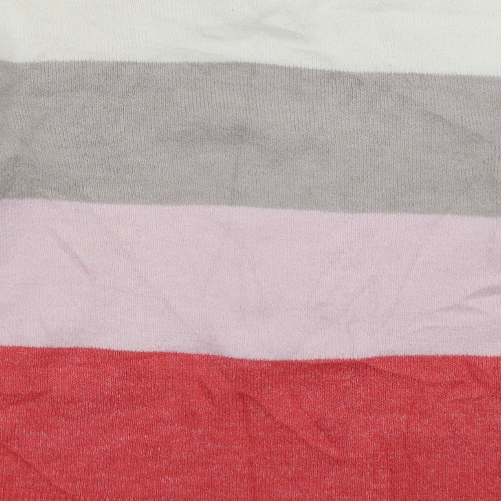 Nutmeg Womens Multicoloured  Knit Pullover Jumper Size 12