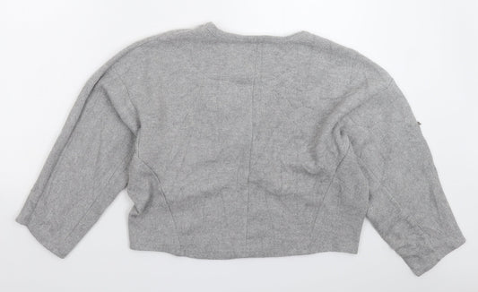 Womens UK Size S Zara Grey Pullover Jumper
