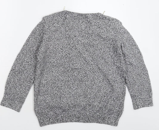 Womens UK Size S Wallis Grey Pullover Jumper