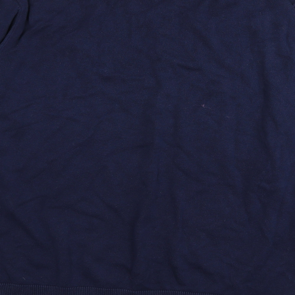Asda George Mens Blue   Pullover Jumper Size M