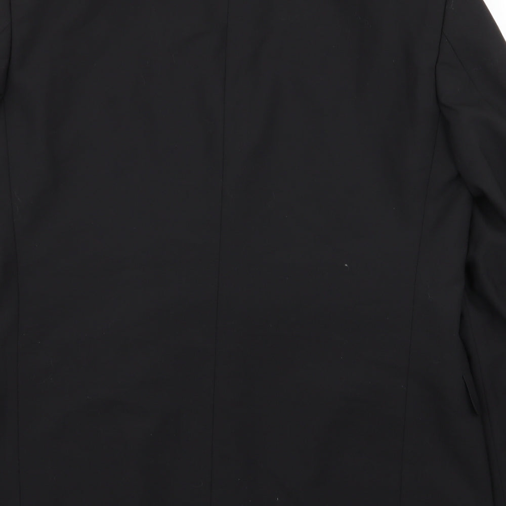 Mens UK Size 40 Taylor & Wright Regular Black Suit Jacket