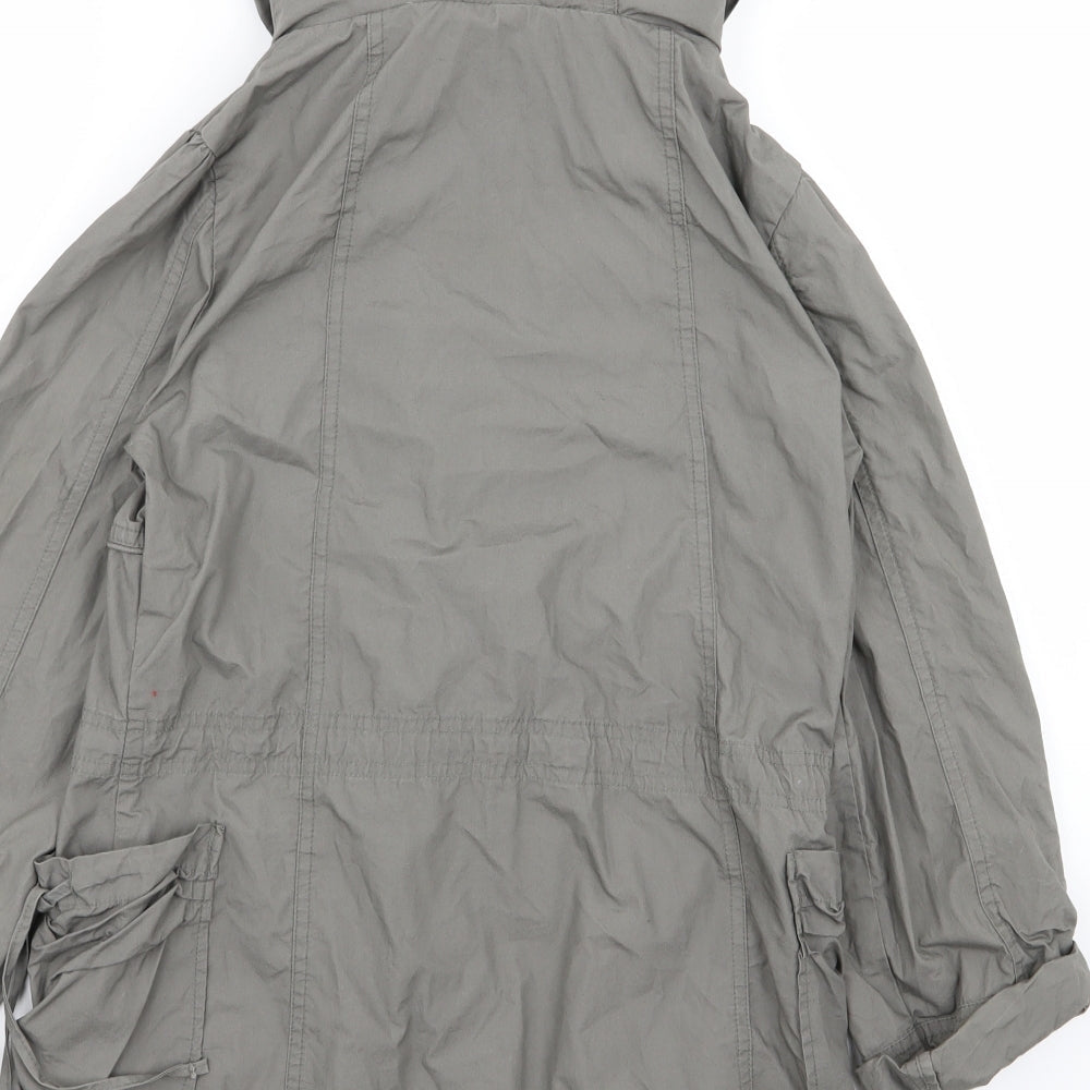 Womens UK Size 8 New Look Grey Jacket