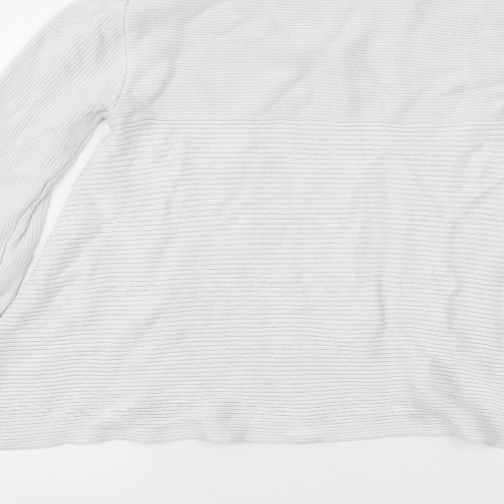 Miss Selfridge Womens White Basic Polo Size 10