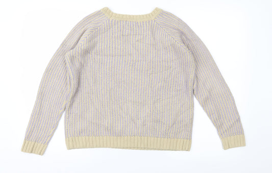 Womens UK Size 8 Marks and Spencer Brown Pullover Jumper