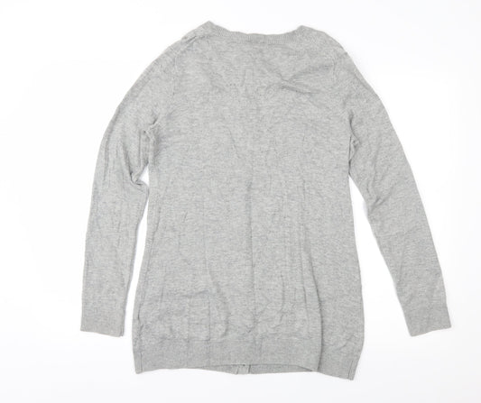 Gap Womens Grey Cardigan Jumper Size S