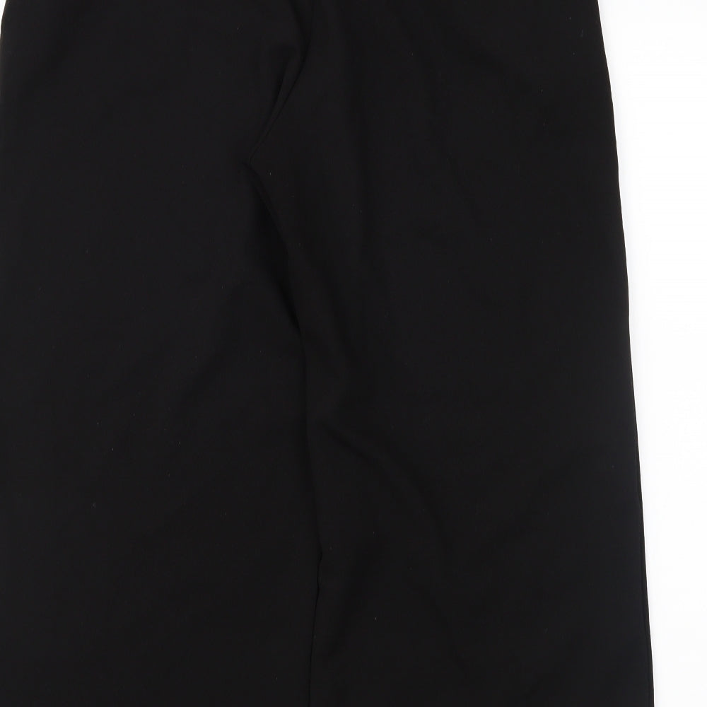 Womens UK Size L b.young Regular Fit Black Trousers