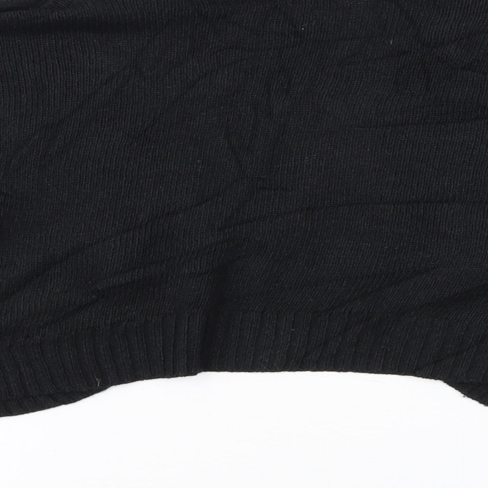 Womens UK Size 14 Therapy Black Cardigan Jumper