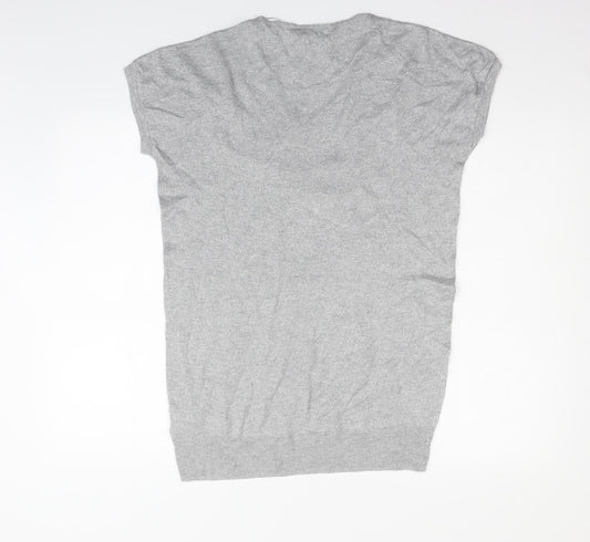 Wallis Womens Grey Pullover Jumper Size M