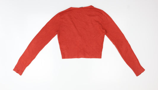 Womens UK Size 10 Dorothy Perkins Red Pullover Jumper