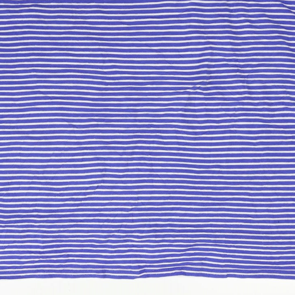 Primark Womens Blue Polka Dot Basic T-Shirt Size L