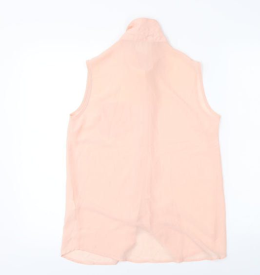 Atmosphere Womens Pink Basic Button-Up Size 10