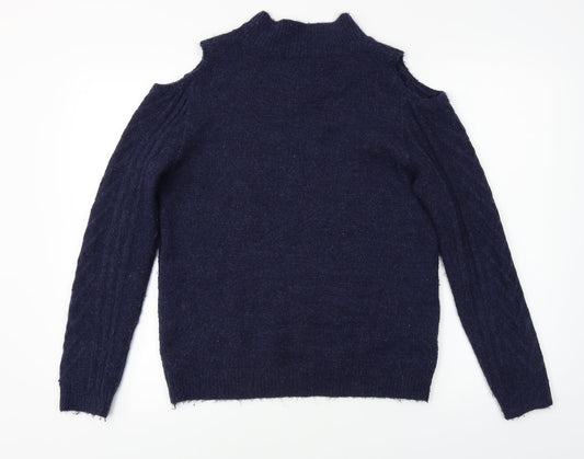 George Womens Blue Pullover Jumper Size 14