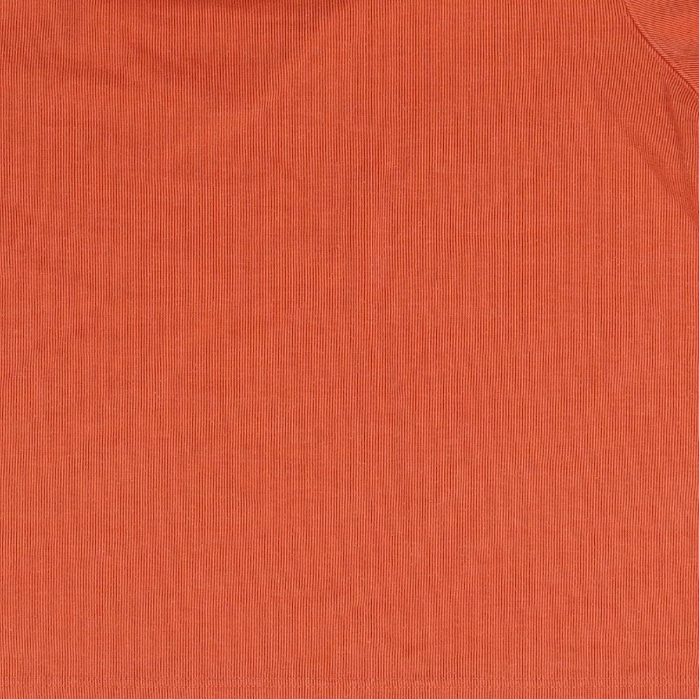 Womens UK Size L BM Orange Pullover Jumper