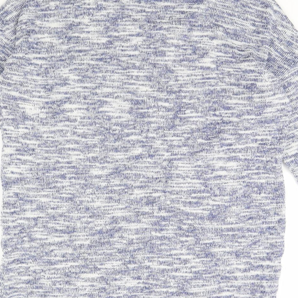 F&F Womens Blue Pullover Jumper Size 8