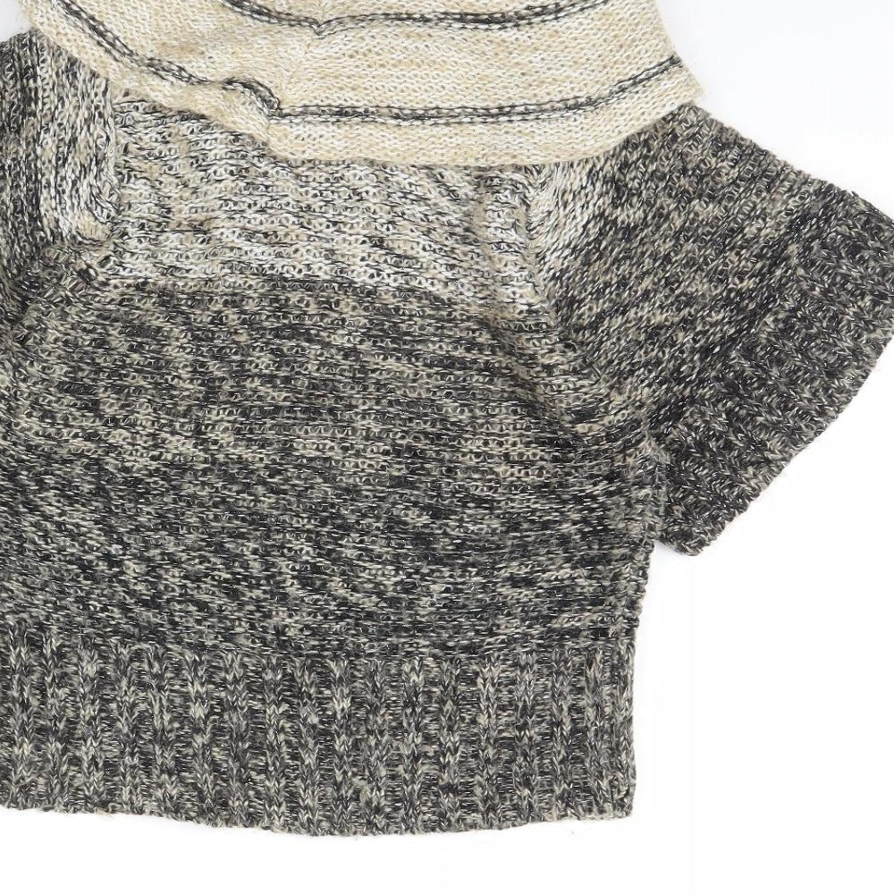 Womens UK Size 10 New Look Brown Pullover Jumper