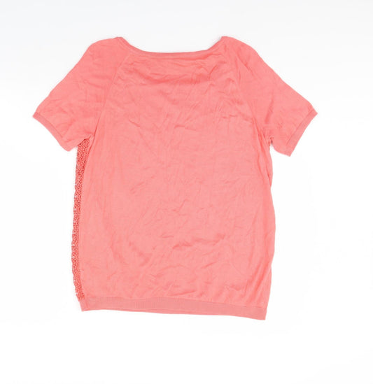 George Womens Pink Pullover Jumper Size 14