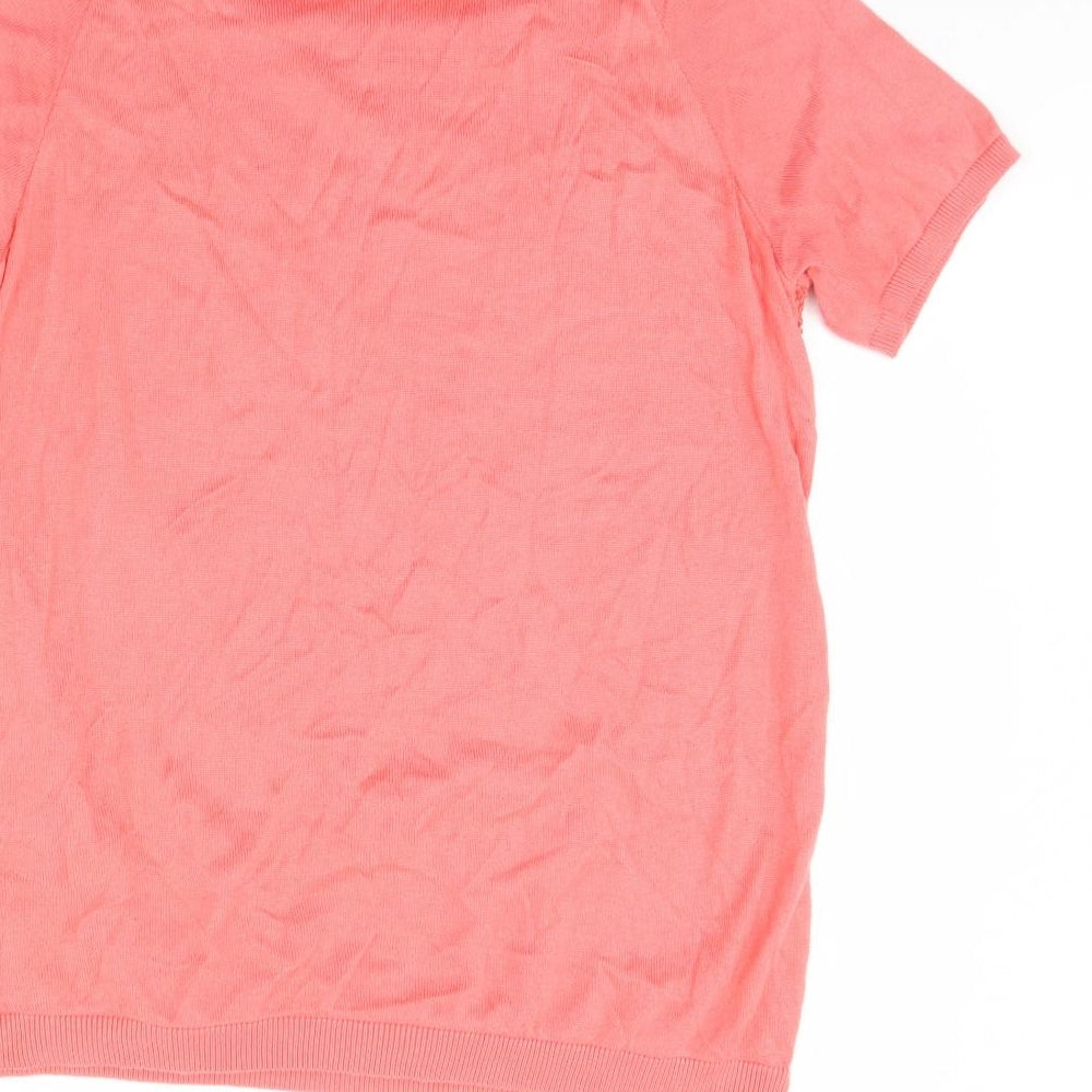 George Womens Pink Pullover Jumper Size 14