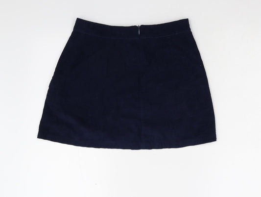 Womens UK Size S Cooperative Mini Corduroy Skirt