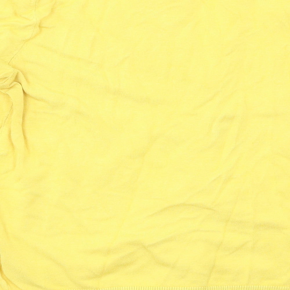Womens UK Size M Ellen Tracy Yellow Cardigan Jumper