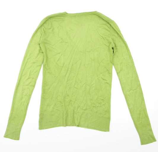 Womens UK Size 8 NEXT Green Pullover Jumper