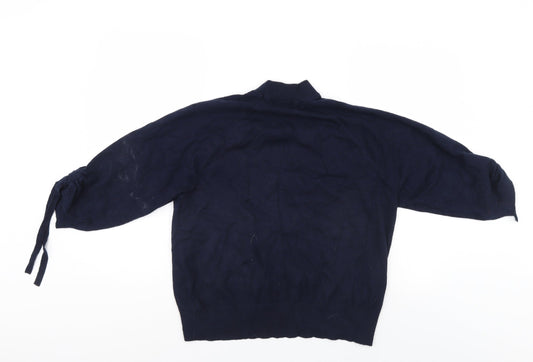 F&F Womens Blue Pullover Jumper Size 12