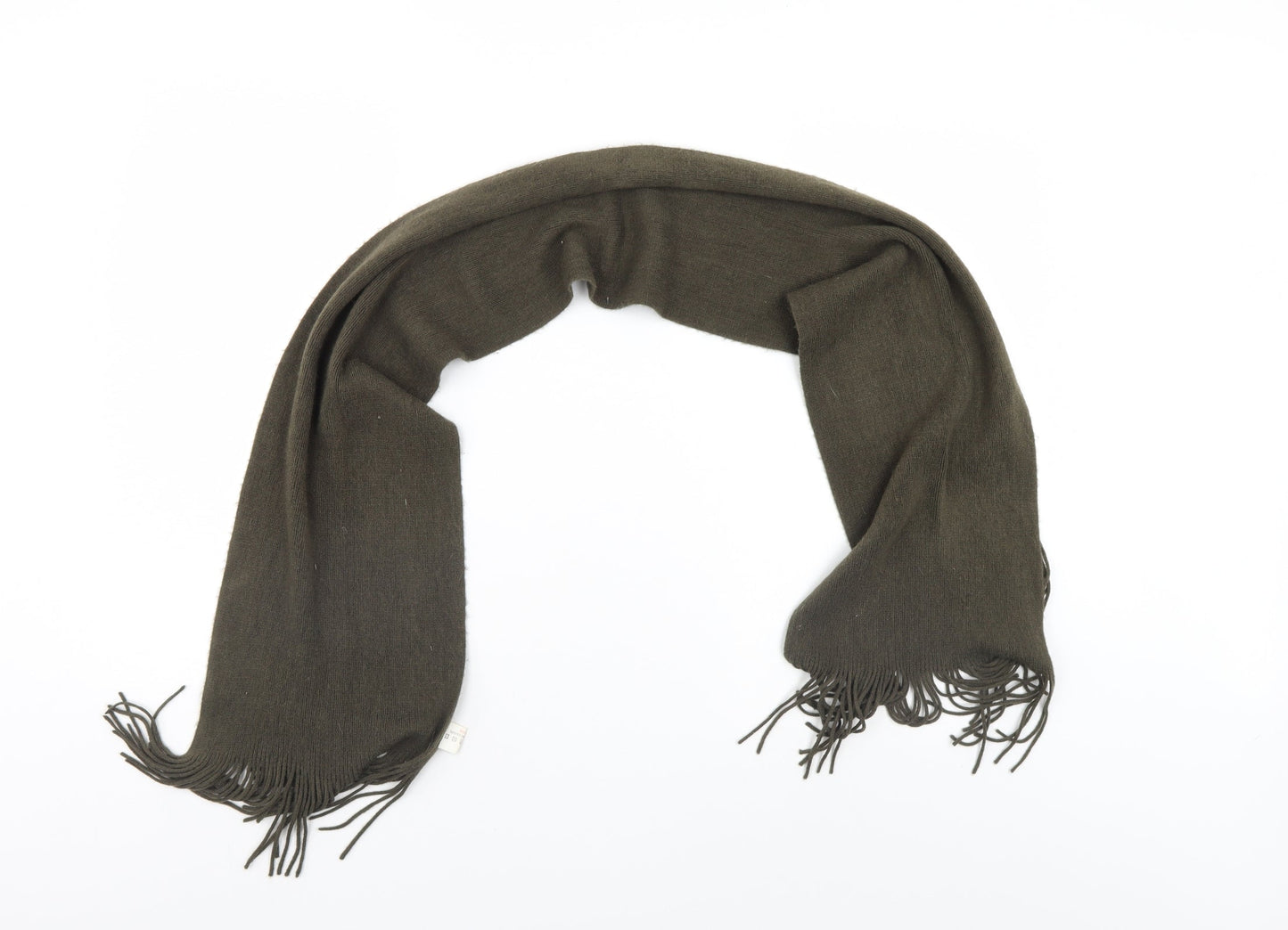 Preworn Unisex Green Scarf One Size
