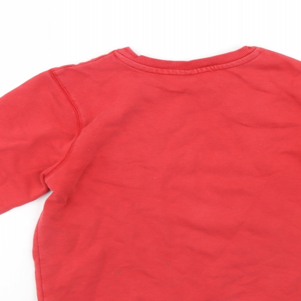 Tu Boys Red Pullover Sweatshirt Size 9 Years