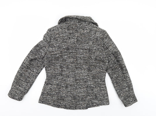 Womens UK Size 8 H&M Grey Jacket