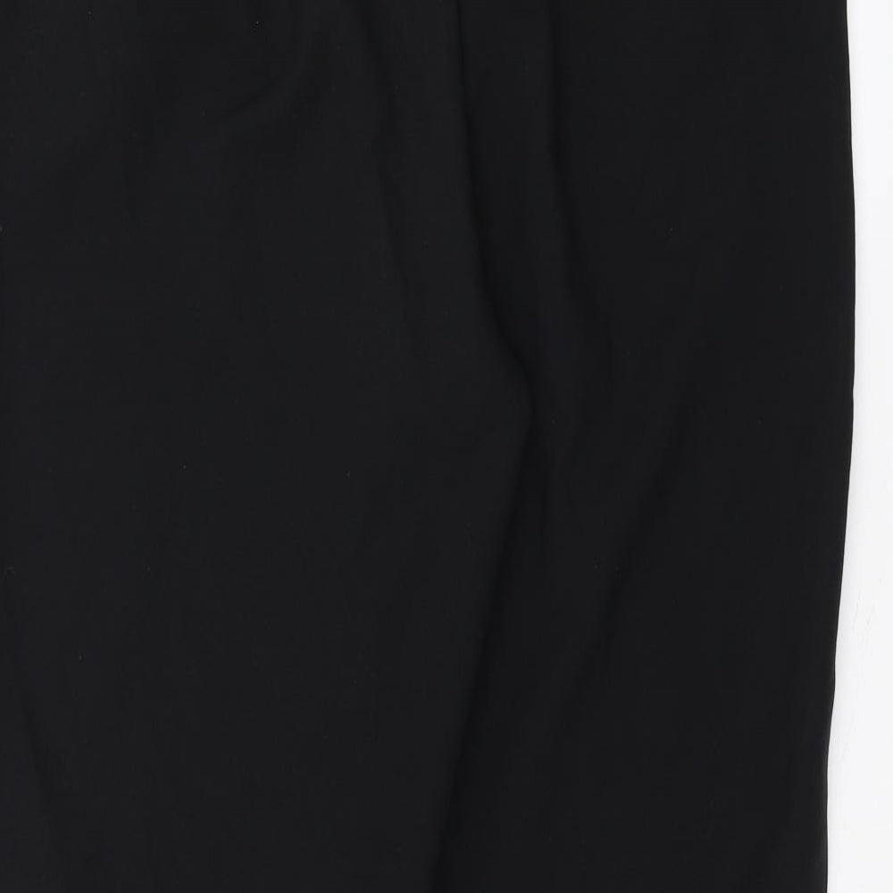 Classic Womens Black Trousers Size 18 L25 in